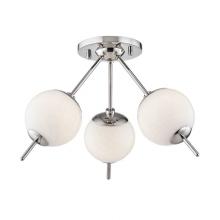 Mitzi H282603-PN - 3 LIGHT FLUSH