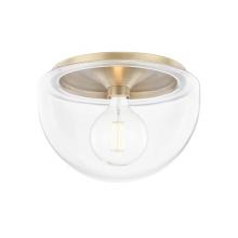 Mitzi H284501L-AGB - 1 LIGHT 14'' FLUSH