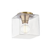 Mitzi H284501SQS-AGB - 1 LIGHT FLUSH