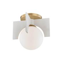 Mitzi H299501S-AGB/WH - 1 LIGHT SMALL FLUSH