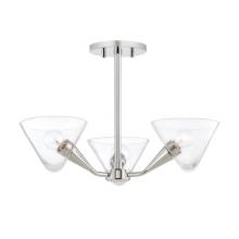 Mitzi H327603-PN - 3 LIGHT SEMI