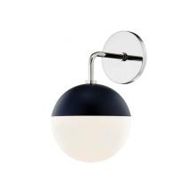 Mitzi H344101-PN/BK - 1 LIGHT WALL