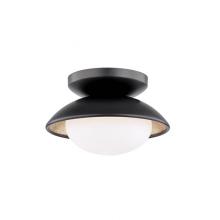 Mitzi H368601S-BLK/GL - 1 LIGHT SMALL SEMI