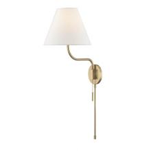 Mitzi HL240101-AGB - 1 LIGHT WALL SCONCE WITH