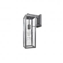 Northeast Lantern 10527-DB-MED-CSG - Uptown Medium Wall Dark Brass Medium Base Socket Clear Seedy Glass