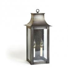 Northeast Lantern 11221-DB-LT2-CSG - Wall Dark Brass 2 Candelabra Sockets Clear Seedy Glass