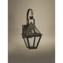 Northeast Lantern 2217-DAB-MED-CLR - Bracket Wall Dark Antique Brass Medium Base Socket Clear Glass