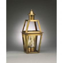 Northeast Lantern 2231-DAB-CIM-CLR - Bracket Wall Dark Antique Brass Medium Base Socket With Chimney Clear Glass