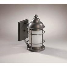 Northeast Lantern 3511-DAB-MED-FST - Nautical Wall Dark Antique Brass Medium Base Socket Seedy Marine Glass