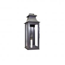 Northeast Lantern 5621-DB-LT1-CLR - Pagoda Wall Dark Brass 1 Candelabra Socket Clear Glass