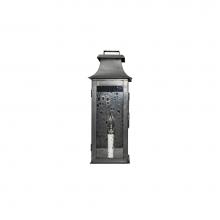 Northeast Lantern 5621-DB-LT1-CSG - Pagoda Wall Dark Brass 1 Candelabra Socket Clear Seedy Glass