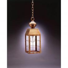 Northeast Lantern 8332-DAB-MED-CLR - H-Rod Hanging Dark Antique Brass Medium Base Socket Clear Glass