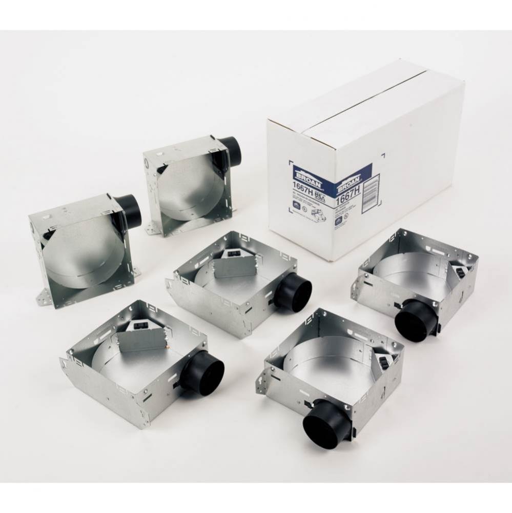 Broan Housing Pack for 1670F, 1671F, 1688F and 1689F (damper/plastic duct connector included)