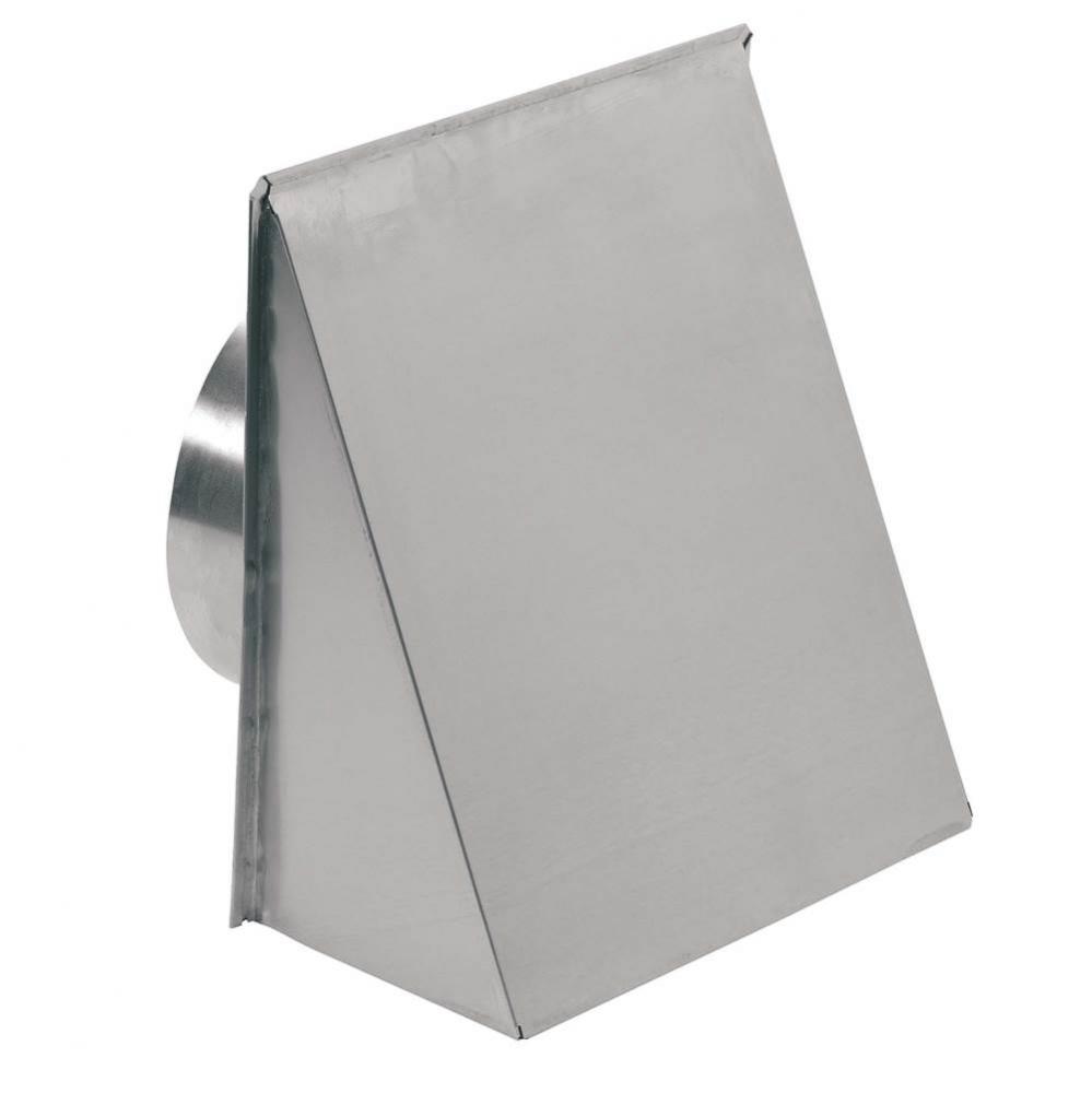 Wall Cap for 8'' Round Duct for Range Hoods and Bath Ventilation Fans
