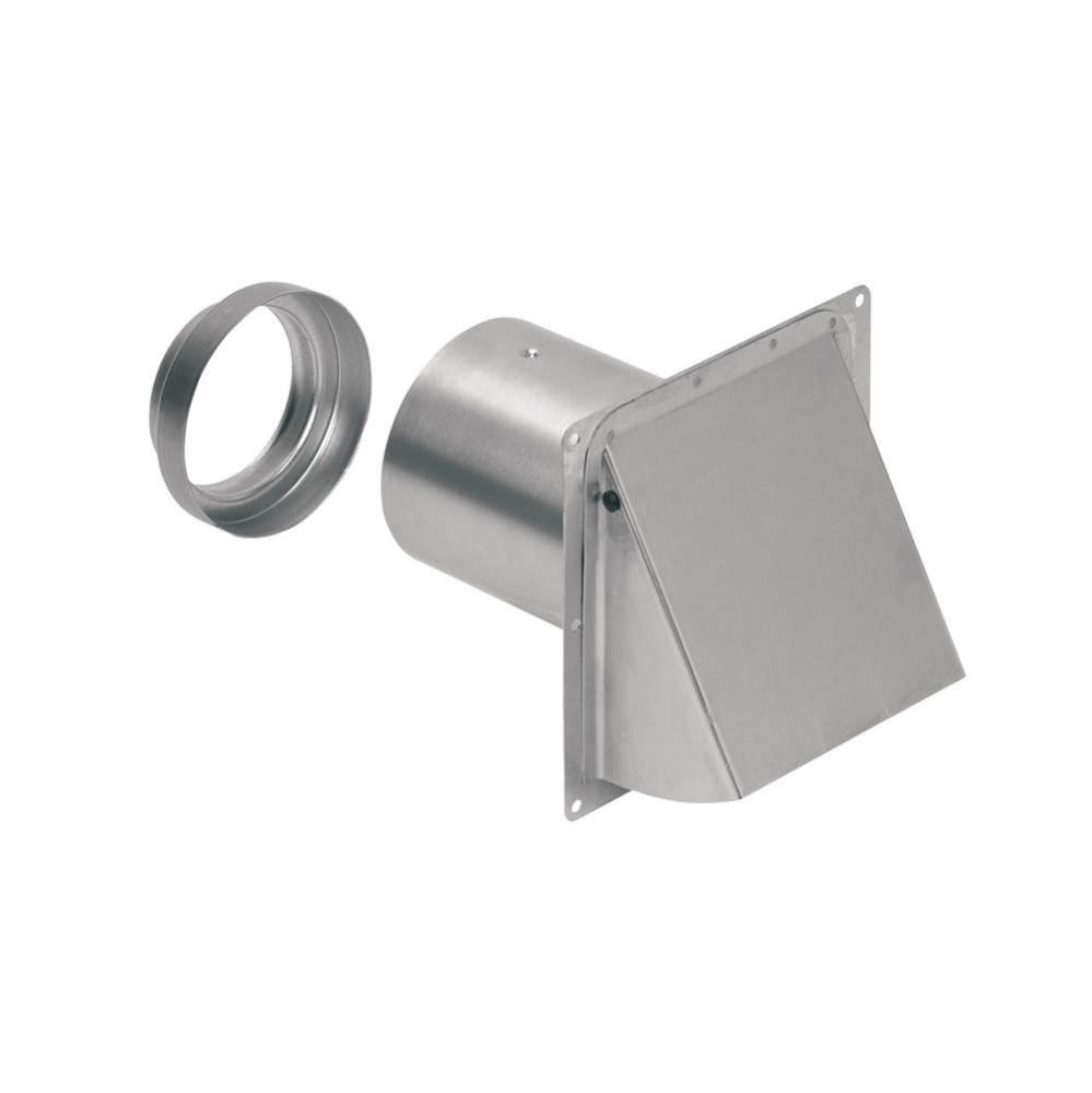 Wall Cap, Aluminum, for 3'' and 4'' round duct