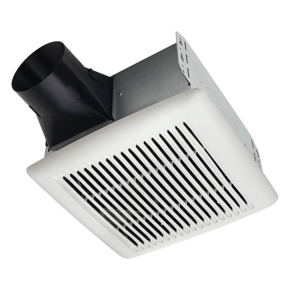 Broan Flex DC Series 50-80-110 Selectable cfm Ventilation Fan, <0.3-0.4-0.9 Sones
