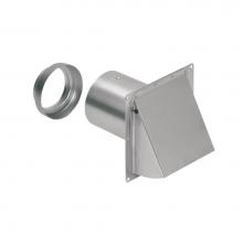 Broan Nutone Canada 885AL - Wall Cap, Aluminum, for 3'' and 4'' round duct