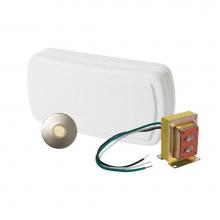 Broan Nutone Canada BK131LSN - Builder Chimes Kit with Lighted Satin Nickel Stucco Pushbutton