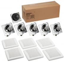 Broan Nutone Canada E0F50 - Broan Economy Series 50 cfm Ceiling/Wall Ventilation Fan Finish Pack, 2.5 Sones