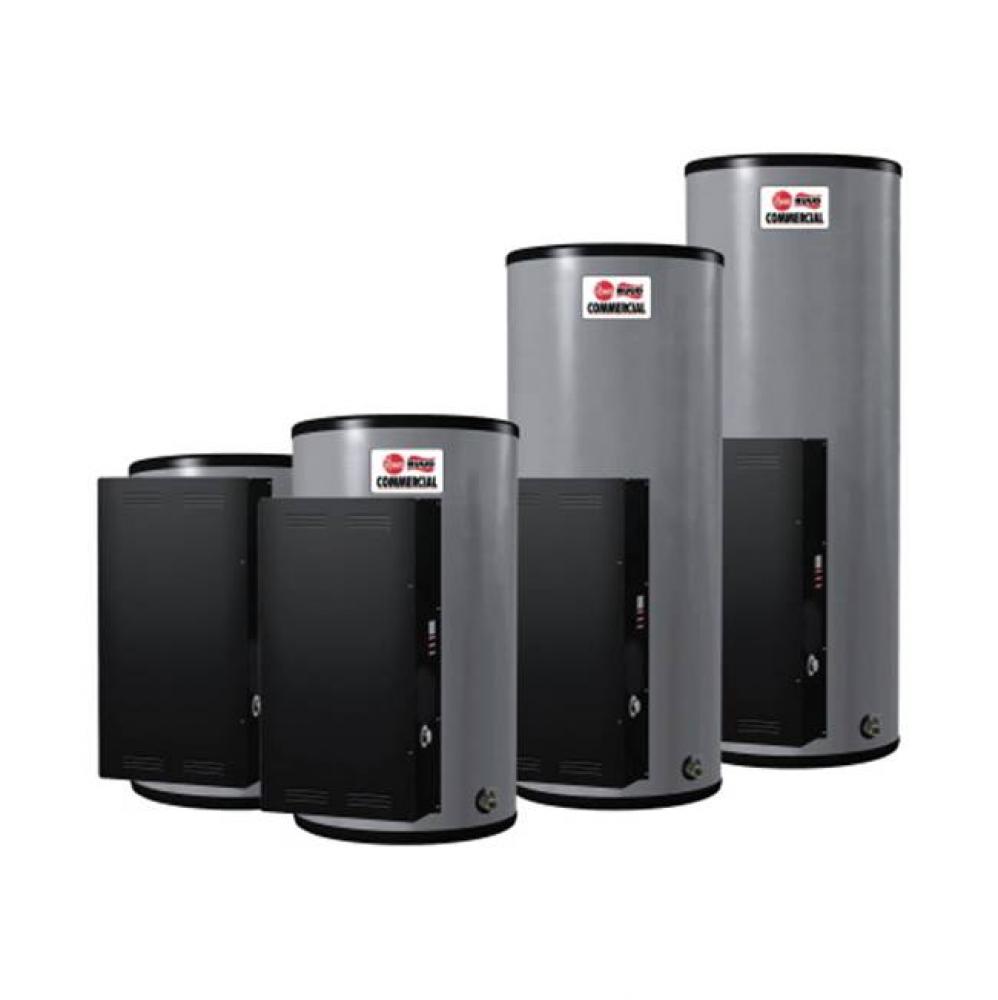 PowerPack ASME series commercial electric water heaters deliver a maximum of 190 deg F water and a