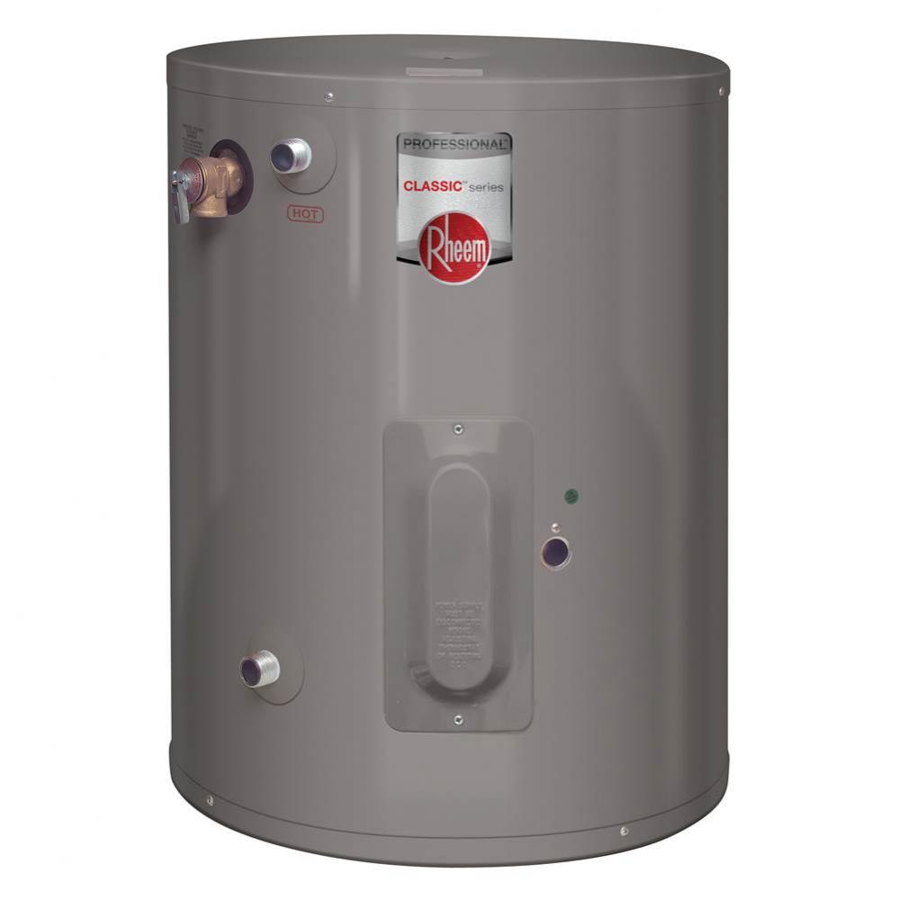 Professional Classic Point-of-Use electric water heaters feature a space-saving design for install