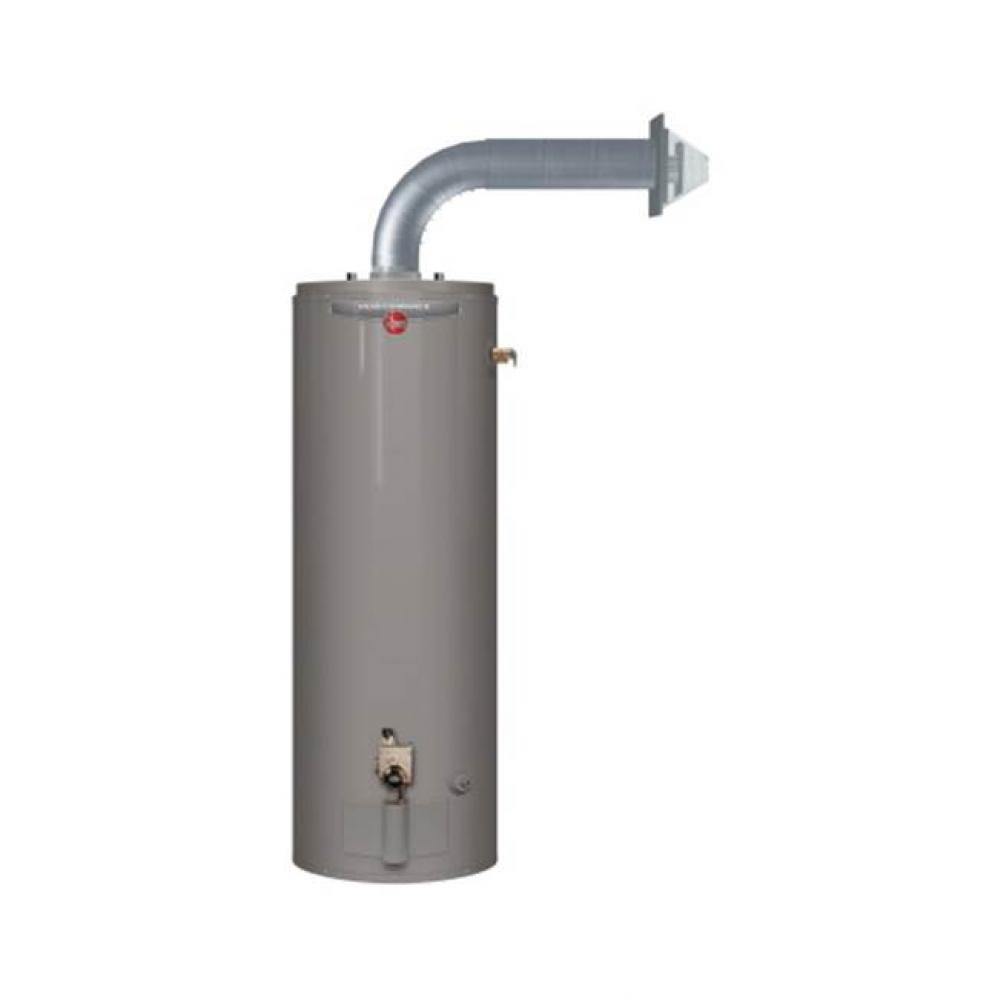 Performance Direct Vent 50 Gallon Natural Gas Water Heater with 6 Year Limited Warranty