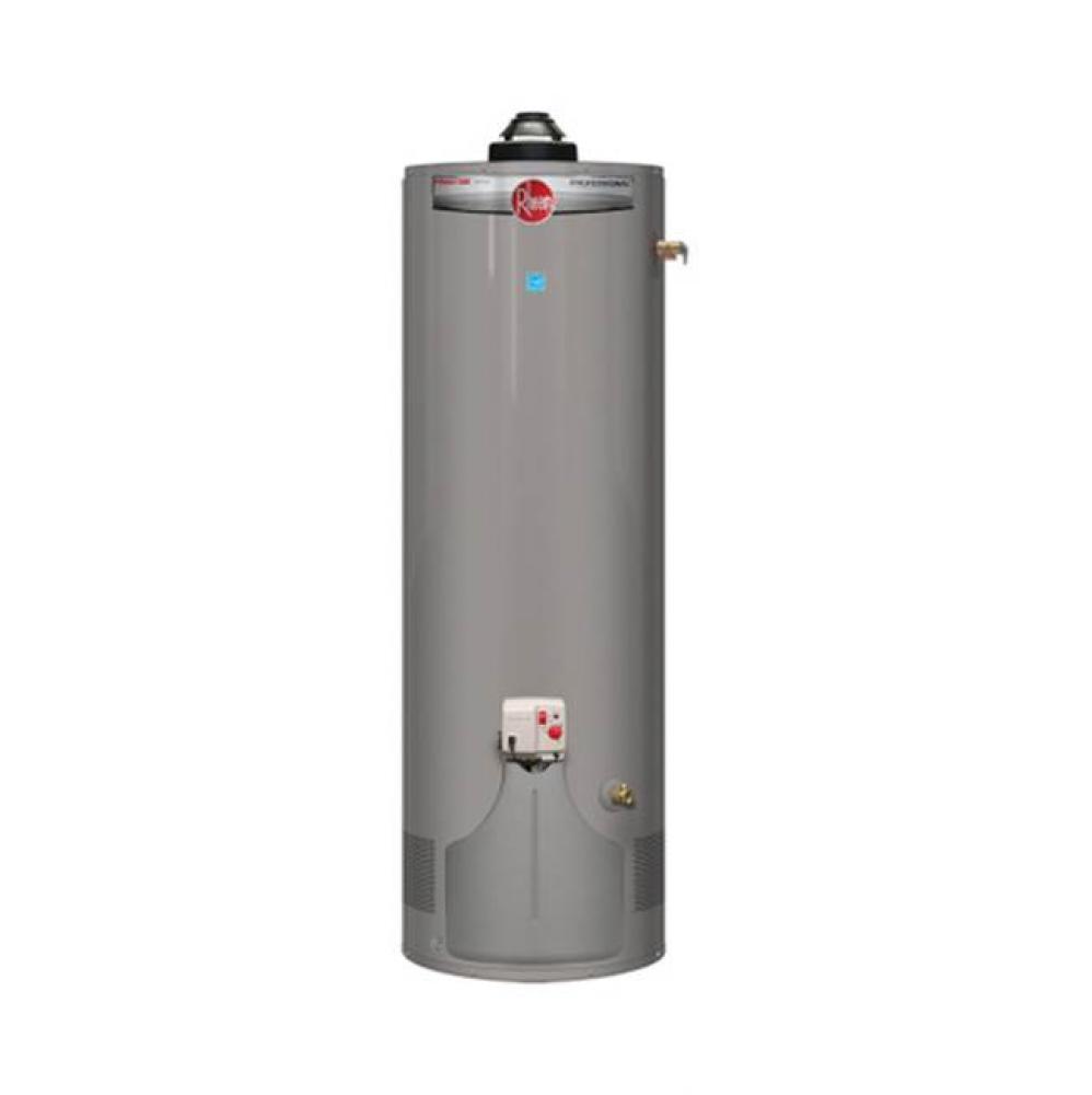 Professional Prestige Powered Damper Ultra Low NOx 40 Gallon Natural Gas Water Heater with 12-year