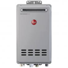 Rheem 691473 - Mid-Efficiency 7.0 GPM Outdoor Propane Gas EcoNet Enabled Tankless Water Heater with 12 Year Limit