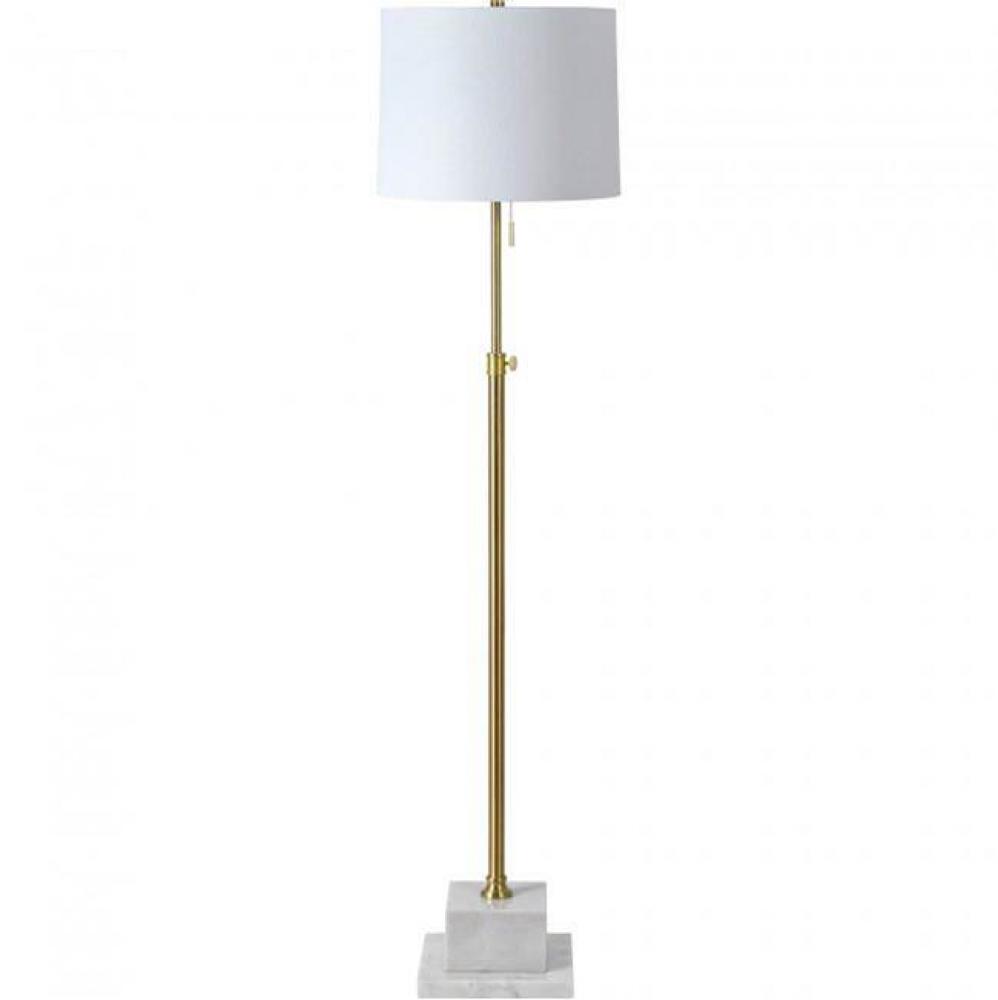 Sueman Floor Lamp - OAH: – Shade: 9''H x Dia - 5''