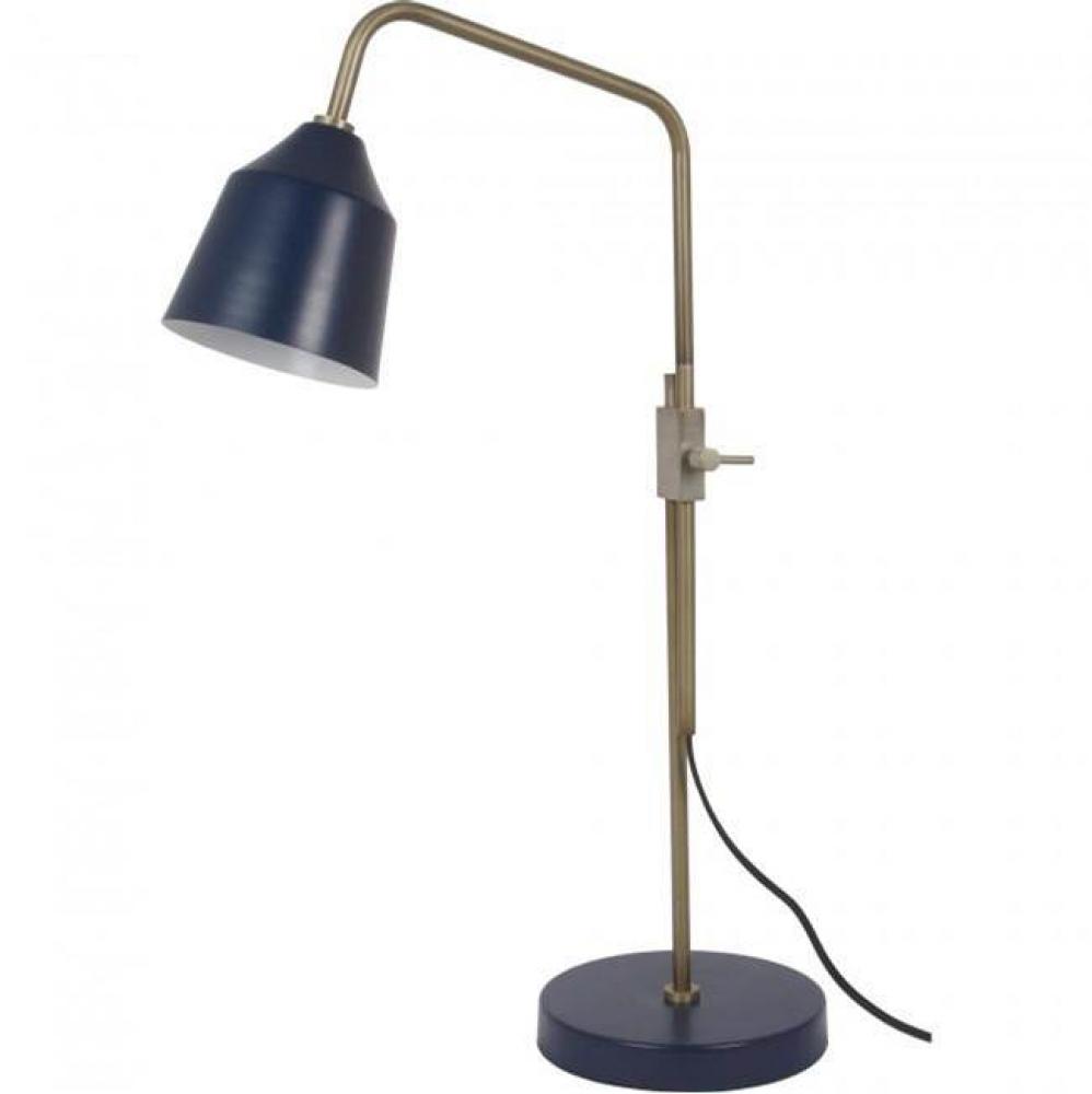 Molli Taple Lamp - OAH: 25''H ? Shade: 10''H x Dia -