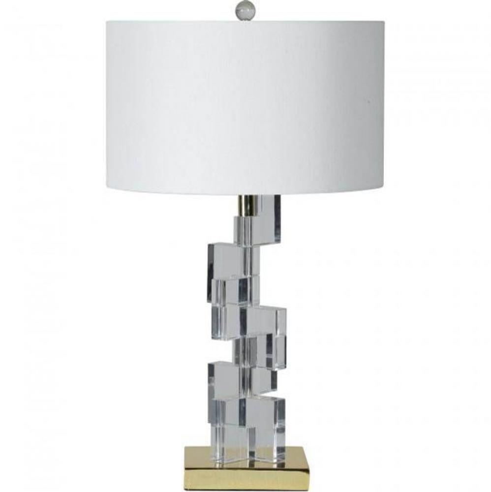 Montford Taple Lamp - OAH: 27.5''H ? Shade: 15.75''H x 15.75''W x