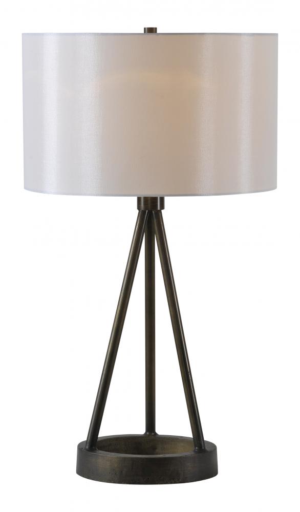 Celia Table Lamp Taple Lamp - OAH: 28''H – Shade: 9''H x Dia - 15'&apos