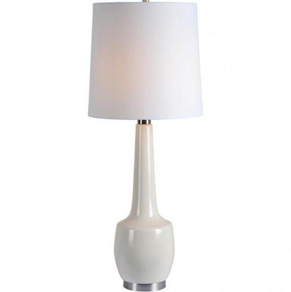 Kirkgate Taple Lamp - OAH: 35''H – Shade: 14''H x Dia - 15''