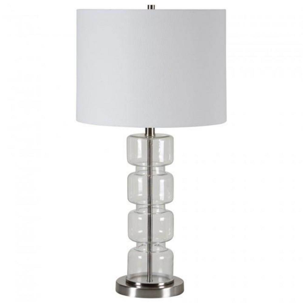 Fernley Taple Lamp - OAH: 29''H ? Shade: 11''H x Dia -