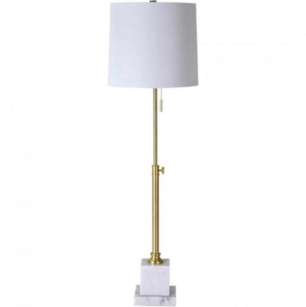 Darline Taple Lamp - OAH: 32''H – Shade: 8''H x Dia - 6''