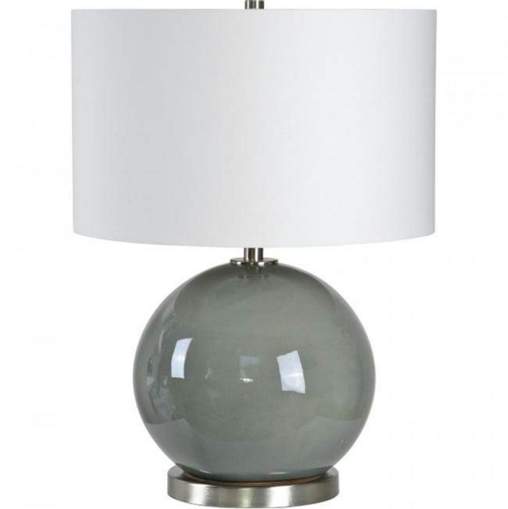 Calix Taple Lamp - OAH: 22.75''H ? Shade: 18''H x 18''W x