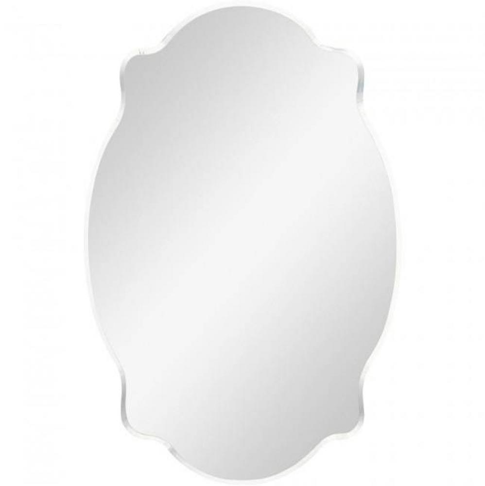 Fuchsia Mirror - 36''H x 24''W x 0.5''D