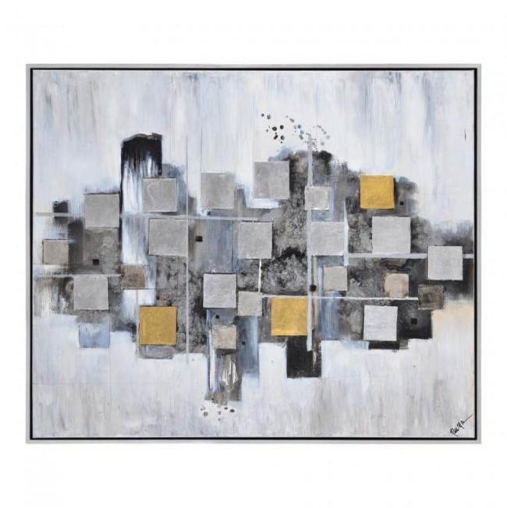Ordered Chaos Painting - W:60'' x H:50''