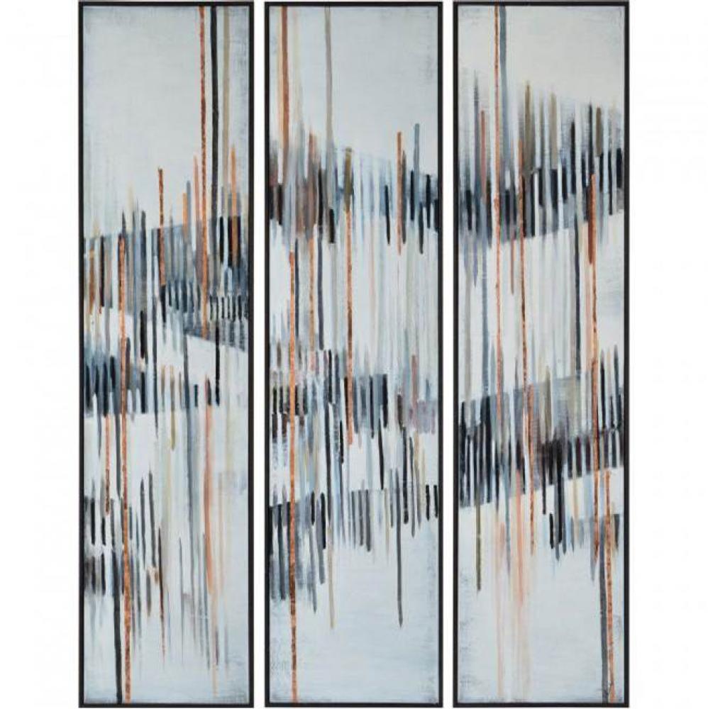 Yvon Painting - 16'' x 64'' x 1.5''