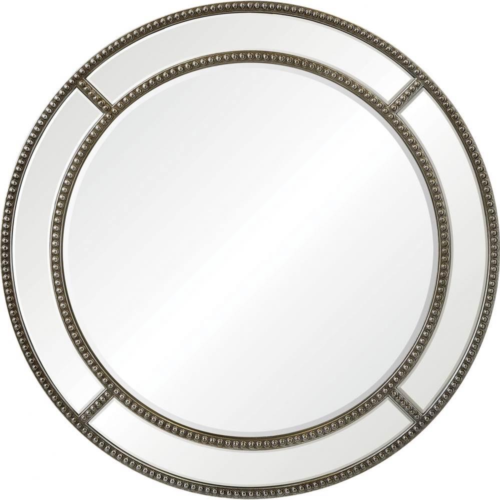 Beveled Circular Mirror