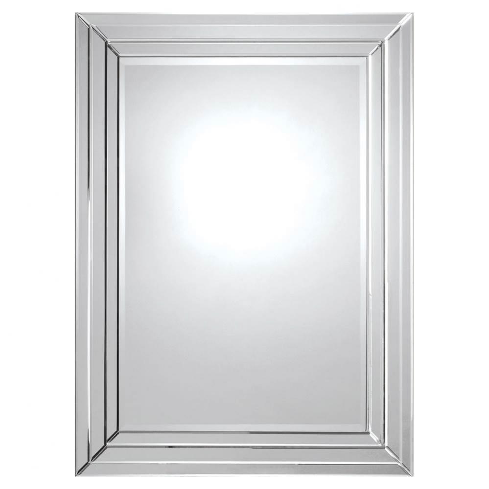 Beveled Multi-Level Mirror