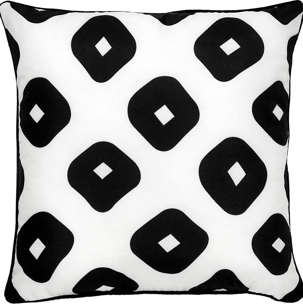 Double Sided Printing,Piping Indoor/Outdoor Pillow