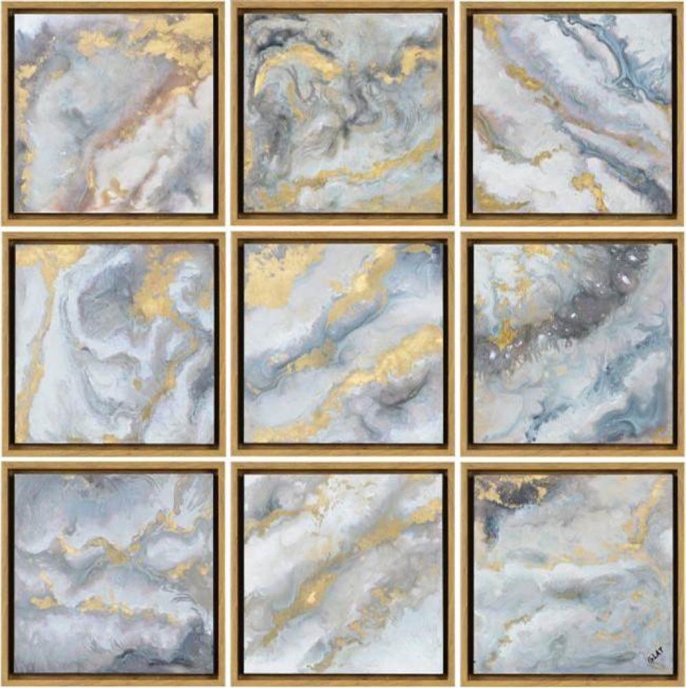 Marcil Alternative Wall Decor - 12'' x 12'' x 2'' each