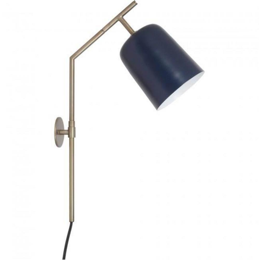 Ida Wall Sconce - 19''H x 6''W x 14''D – Shade: 7''H x D