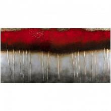 Renwil OL137 - Crimson Forest Painting - W:60'' x H:30''