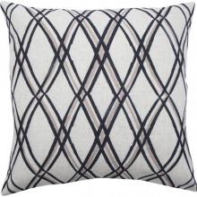 Renwil PWFL1083 - Crisscross Pillow - W:20'' x H:20''