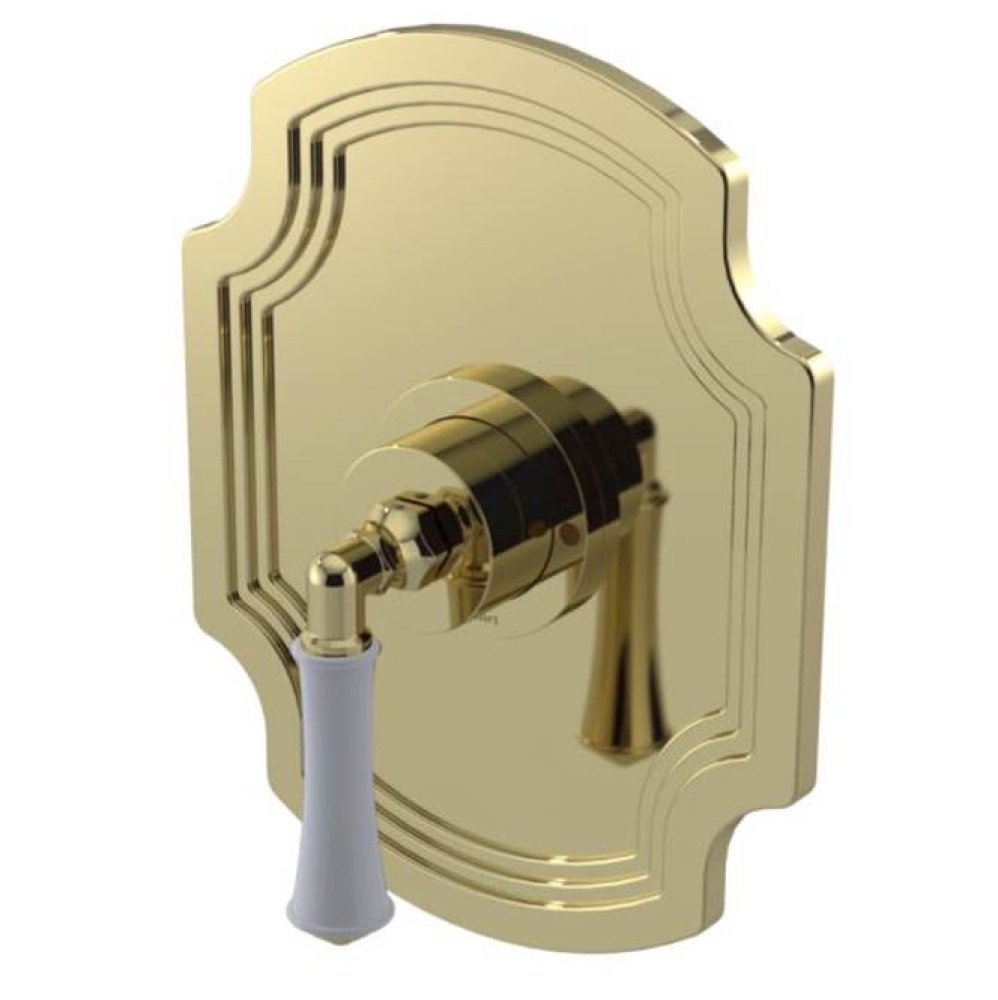 Pressure Balance Tub & Shower with Three Way Diverter Shared Flow, Fixed Ceiling Mount Shower