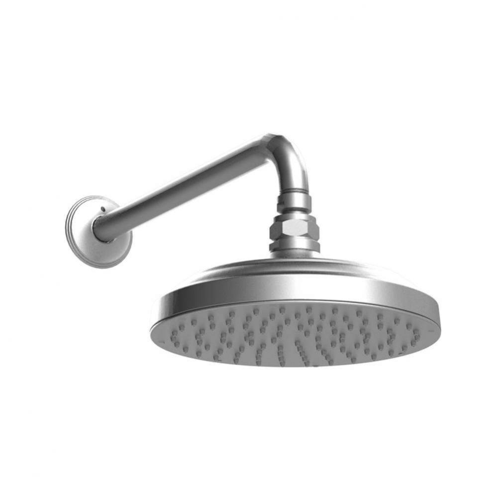 Shower Head 8apos;apos; W/12apos;apos; Arm &amp; Flg