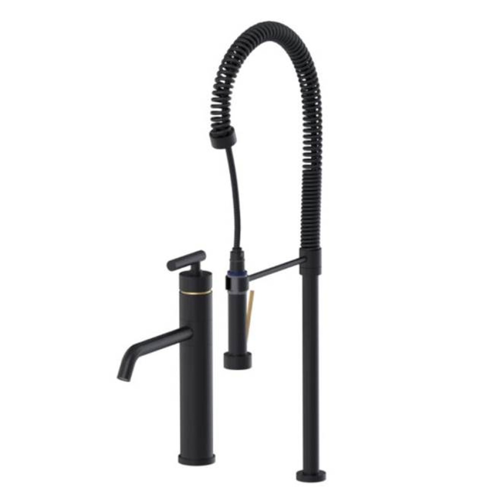 Single Control Kitchen Set with Industrial Spray