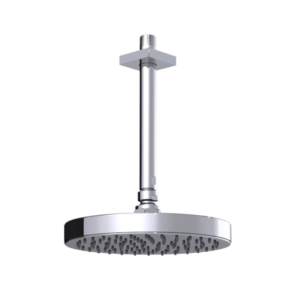 8'' Ceiling Mount Shower Head with Shower Arm & Flange